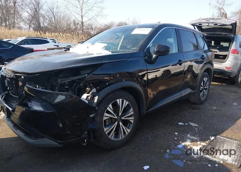 2023 Nissan Rogue Sv Fwd из США, поврежденный, VIN 5N1BT3BA7PC796287